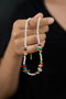Heliophilia Silver Collar Multicolor de Metal ELKGC68400